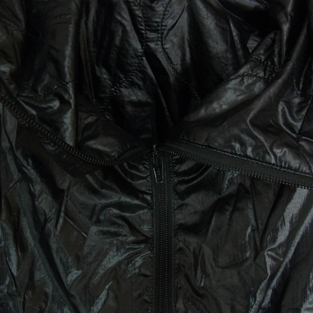 Yohji Yamamoto POUR HOMME ヨウジヤマモトプールオム 21AW HX-Y03-805 ダブルジップ 中綿 フーデッド ナイロンジャケット ブラック系 2【中古】