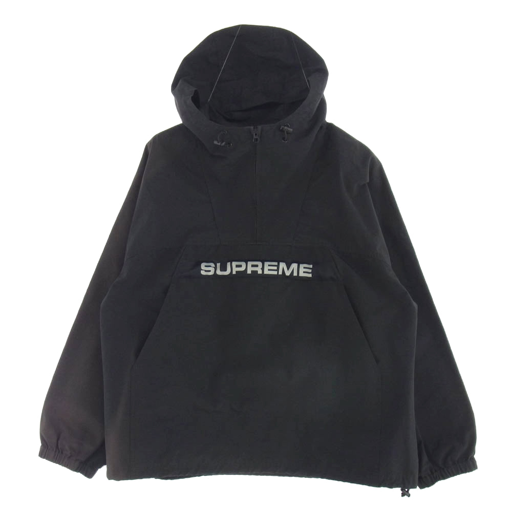 Supreme シュプリーム 19AW Heavy Nylon Anorak ヘビー ナイロン アノラック ジャケット ブラック系 L【中古】
