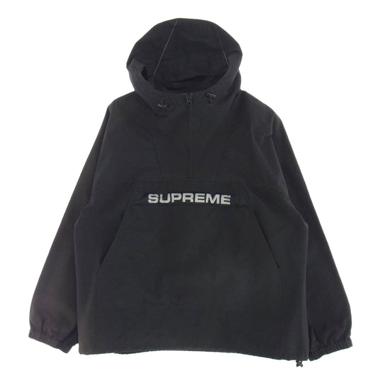 Supreme シュプリーム 19AW Heavy Nylon Anorak ヘビー ナイロン アノラック ジャケット ブラック系 L【中古】