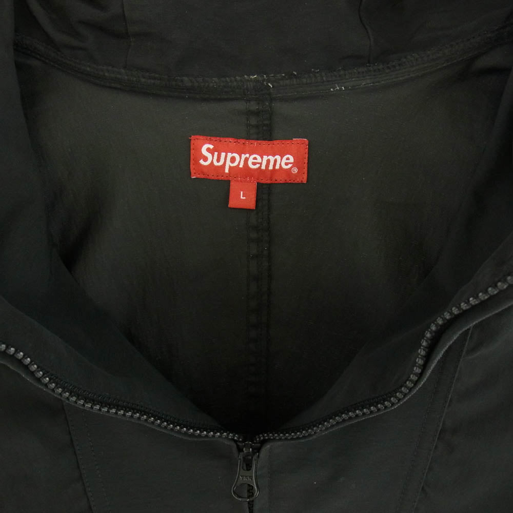 Supreme シュプリーム 19AW Heavy Nylon Anorak ヘビー ナイロン アノラック ジャケット ブラック系 L【中古】