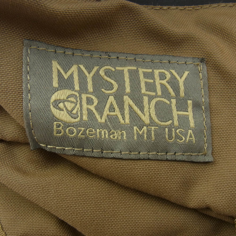 MYSTERY RANCH ミステリーランチ USA製 OUTSIDER アウトサイダー メッセンジャー ショルダーバッグ コヨーテ ライトブラウン系【中古】