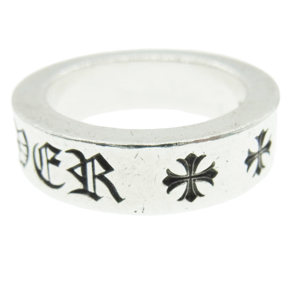 CHROME HEARTS クロムハーツ（原本無） 6mm SPACER FOREVER 6mm スペーサー リング ファックユー シルバー系 12号【中古】