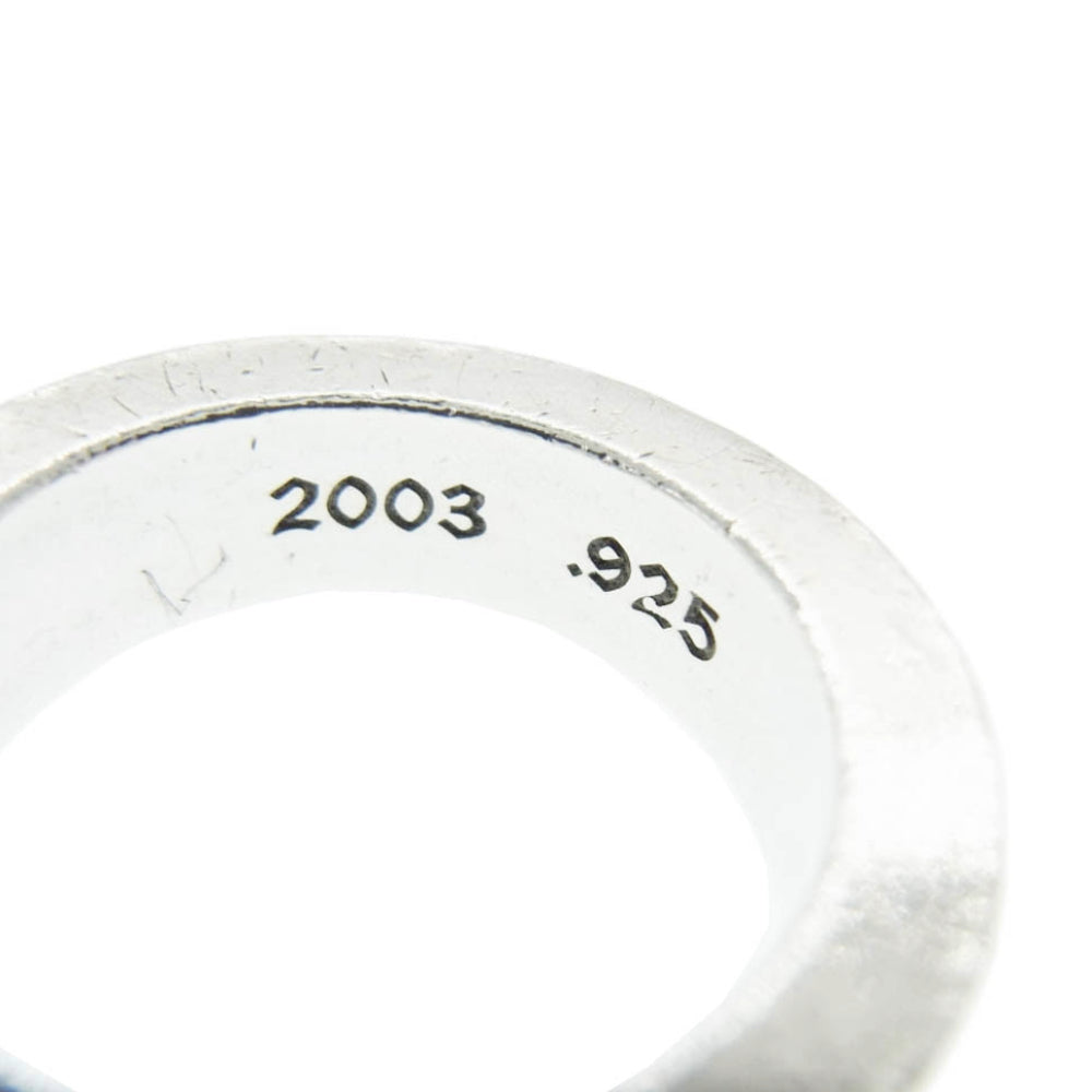 CHROME HEARTS クロムハーツ（原本無） 6mm SPACER FOREVER 6mm スペーサー リング ファックユー シルバー系 12号【中古】