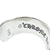 CHROME HEARTS クロムハーツ（原本無） SM SCROLL LABEL  スモール スクロールラベル リング シルバー系 約16号【中古】