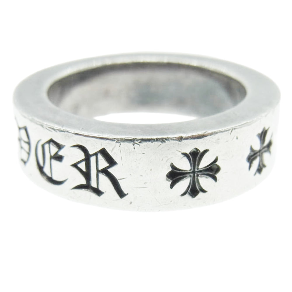 CHROME HEARTS クロムハーツ（原本無） 6mm SPACER FOREVER スペーサー フォーエバー リング シルバー系 12号【中古】