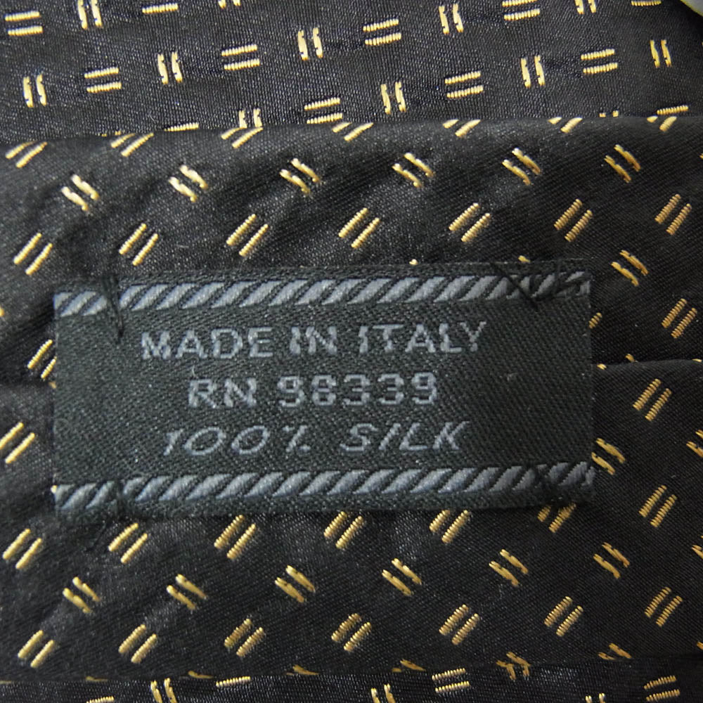 PRADA プラダ シルク100% ネクタイ ブラック系【美品】【中古】