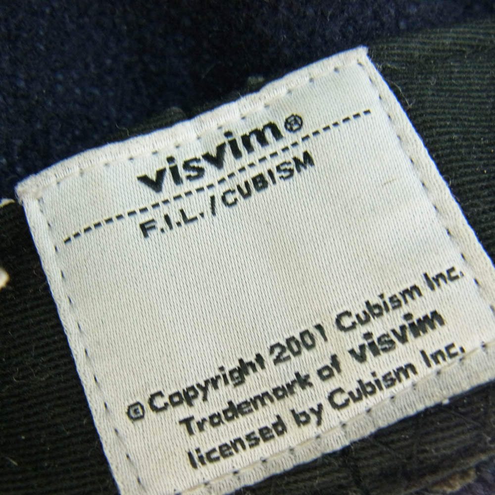 VISVIM ビズビム 0116203003020 HONUS CAP ベースボール キャップ ダークネイビー系 SM【中古】