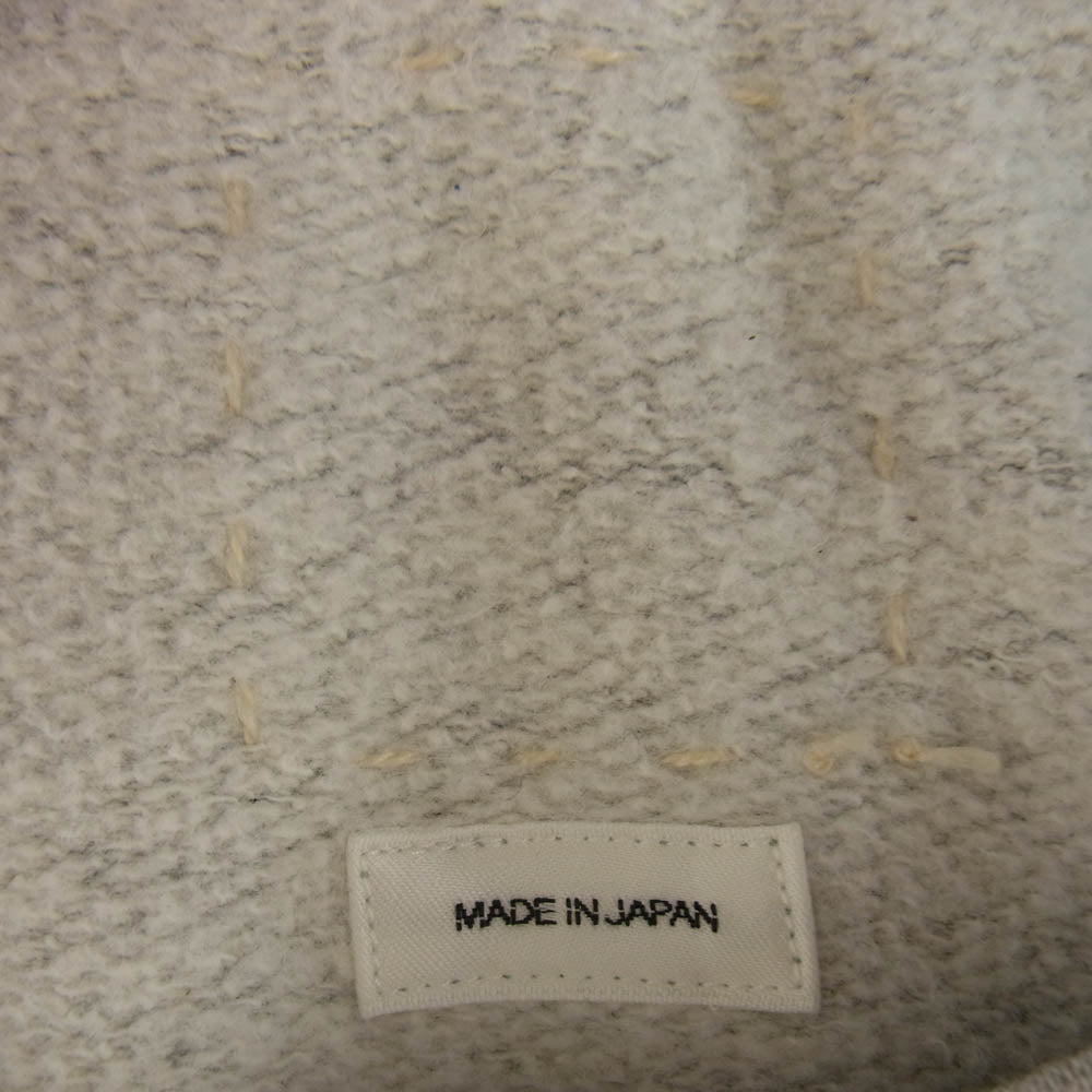 VISVIM ビズビム 20AW 0119405010003 JUMBO CREW L/S Sweat ジャンボ ロングスリーブ クルーネック スウェット グレー系 1【中古】