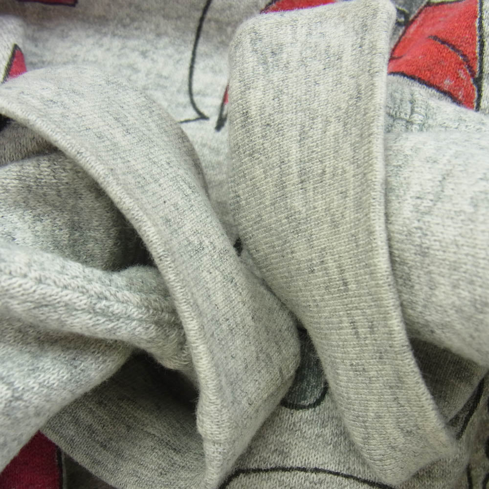 VISVIM ビズビム 20AW 0119405010003 JUMBO CREW L/S Sweat ジャンボ ロングスリーブ クルーネック スウェット グレー系 1【中古】