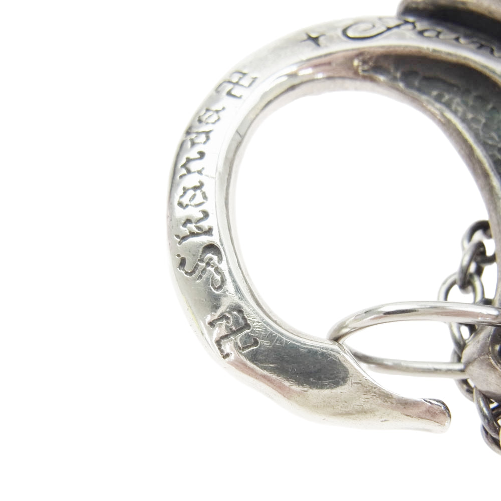 GALCIA ガルシア カスタム品 スカル キーフック キーホルダー シルバー シルバー系【中古】