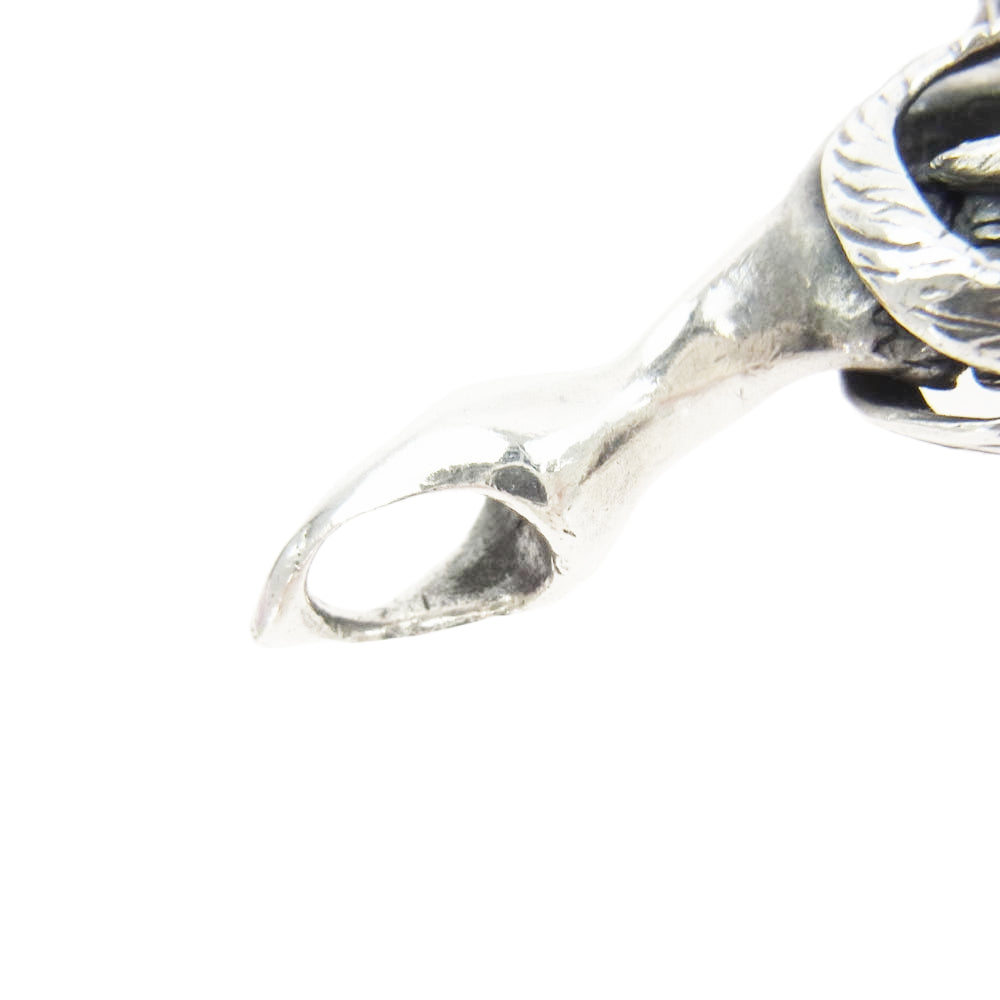 GALCIA ガルシア カスタム品 スカル キーフック キーホルダー シルバー シルバー系【中古】