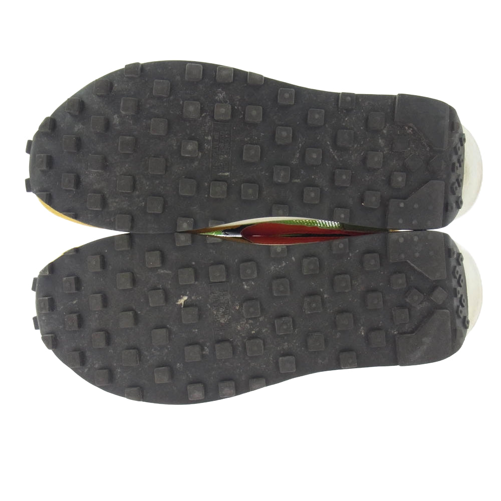 NIKE ナイキ BV0073-300 × Sacai サカイ LD WAFFLE ワッフル ローカットスニーカー ライトグリーン系 マルチカラー系 27cm【中古】