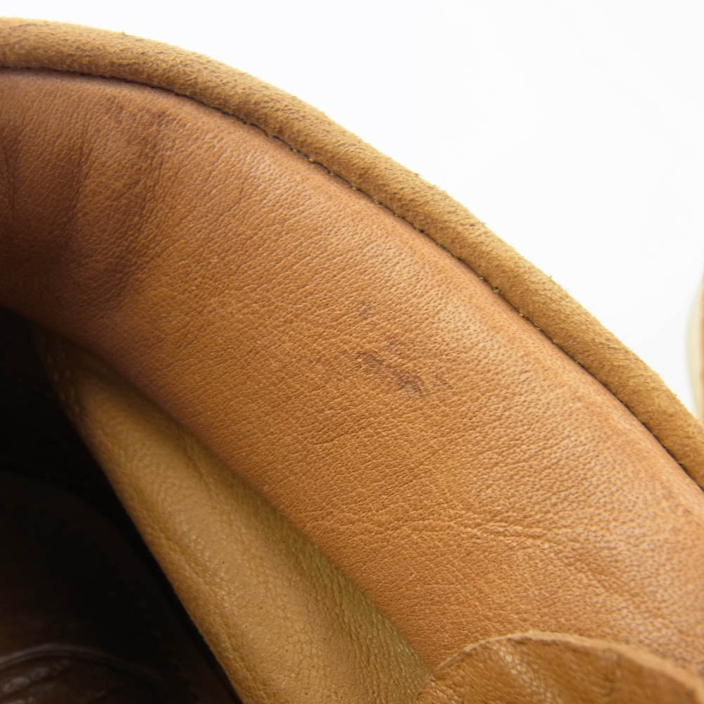 VISVIM ビズビム FBT LHAMO-FOLK ラモ フォーク スエード モカシン シューズ ブラウン系 US9【中古】