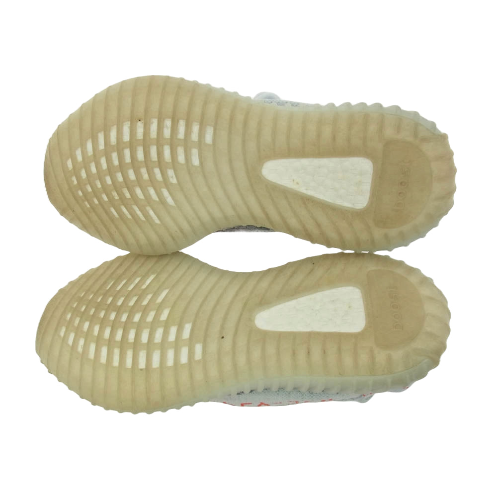 adidas アディダス B37571 YEEZY Boost 350 V2 Blue Tint イージー ブースト ブルー ティント スニーカー グレー系 26.5cm【中古】