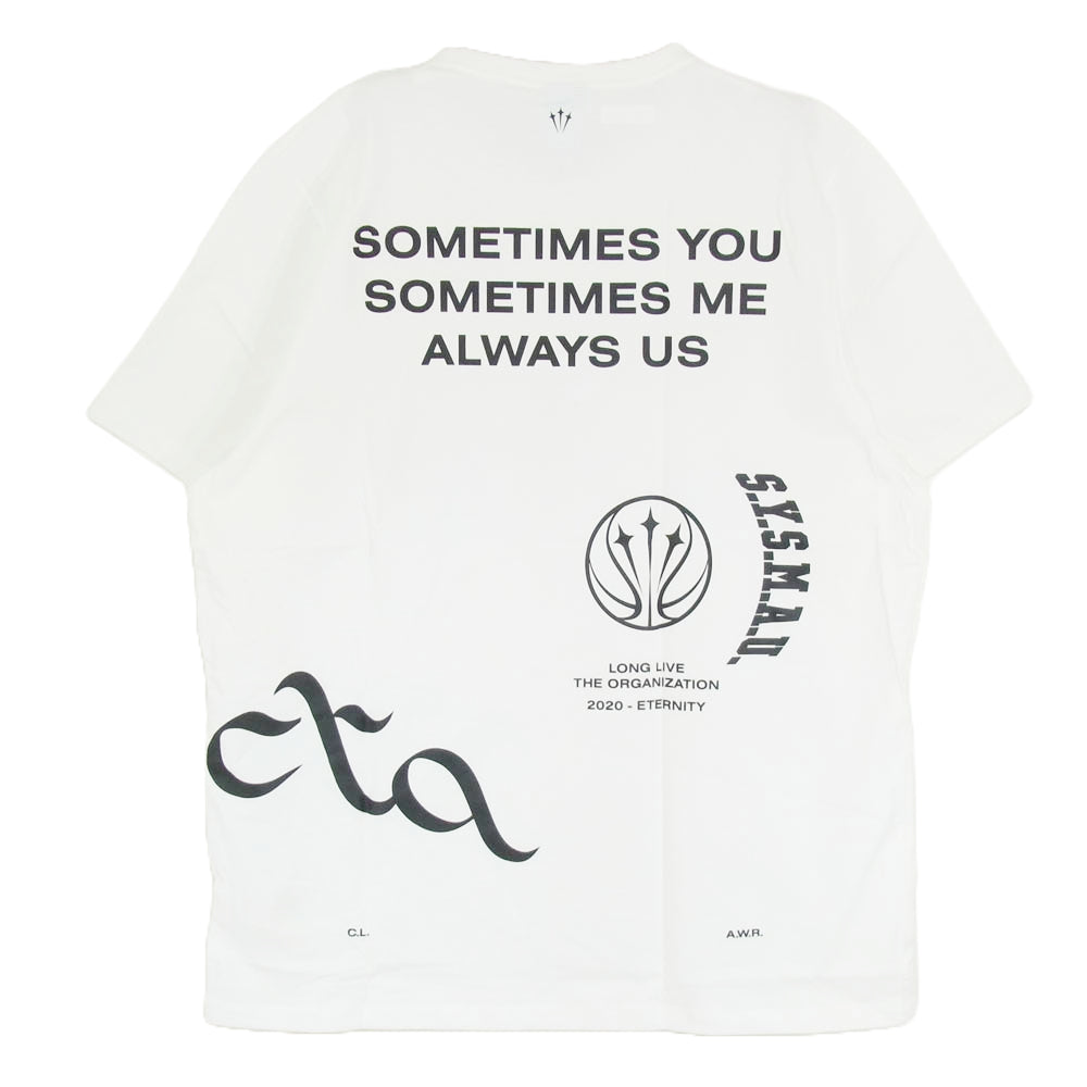 NIKE ナイキ DM1724-100 NOCTA BASKETBALL T-shirt プリント Tシャツ 白系 ホワイト系 XL【新古品】【未使用】【中古】
