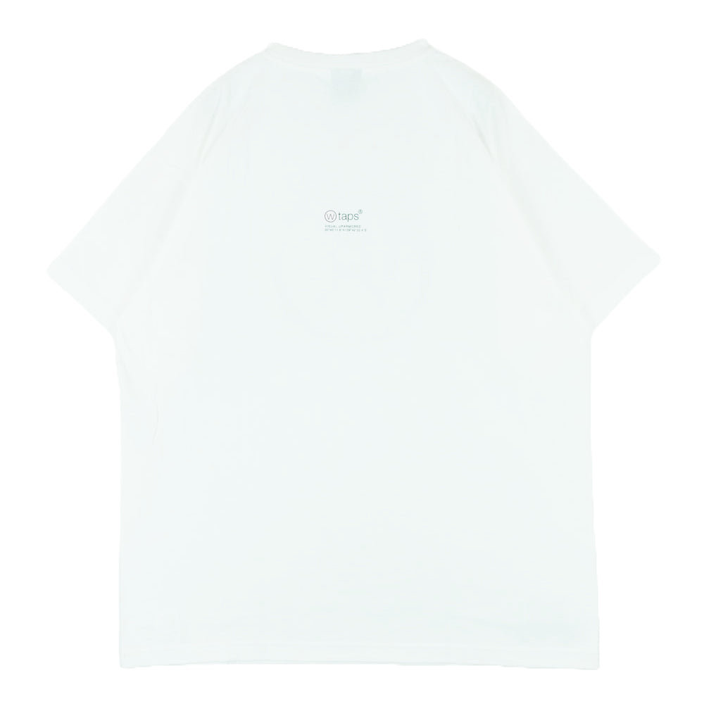 WTAPS ダブルタップス 24SS 241ATDT-STM07S Birth Cotton SS T-Shirt White バース コットン ショート スリーブ 半袖 Tシャツ ホワイト系 02【新古品】【未使用】【中古】