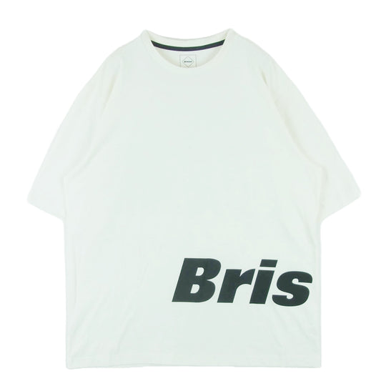 F.C.R.B. エフシーアールビー FCRB-240085 SIDE LOGO TEE サイド ロゴ 半袖 Tシャツ 中国製 オフホワイト系 L【中古】