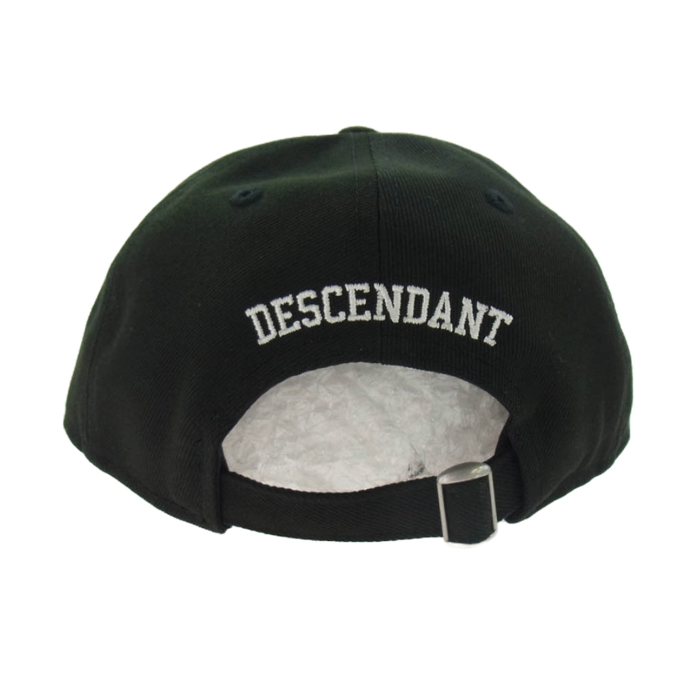 DESCENDANT ディセンダント 24SS 241NEDS-HT02 CROSS PADDLE 9THIRTY NEW ERA CAP クロス パドル ナインサーティー ニューエラ キャップ 帽子 ブラック系【美品】【中古】