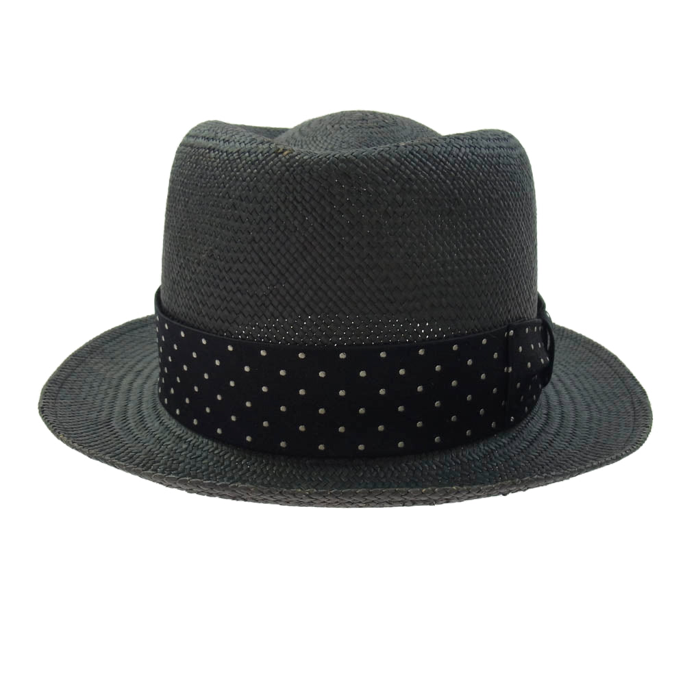 WACKO MARIA ワコマリア THR-01 東京HAT ROCKERS パナマハット 帽子 グレー系 L【中古】