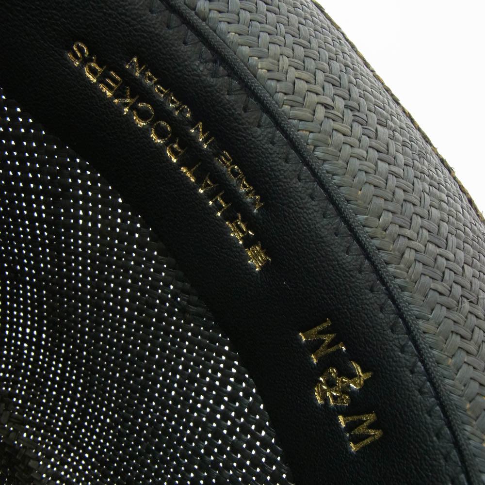 WACKO MARIA ワコマリア THR-01 東京HAT ROCKERS パナマハット 帽子 グレー系 L【中古】