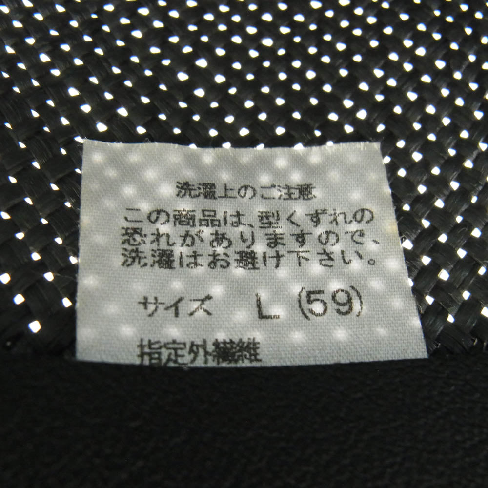 WACKO MARIA ワコマリア THR-01 東京HAT ROCKERS パナマハット 帽子 グレー系 L【中古】