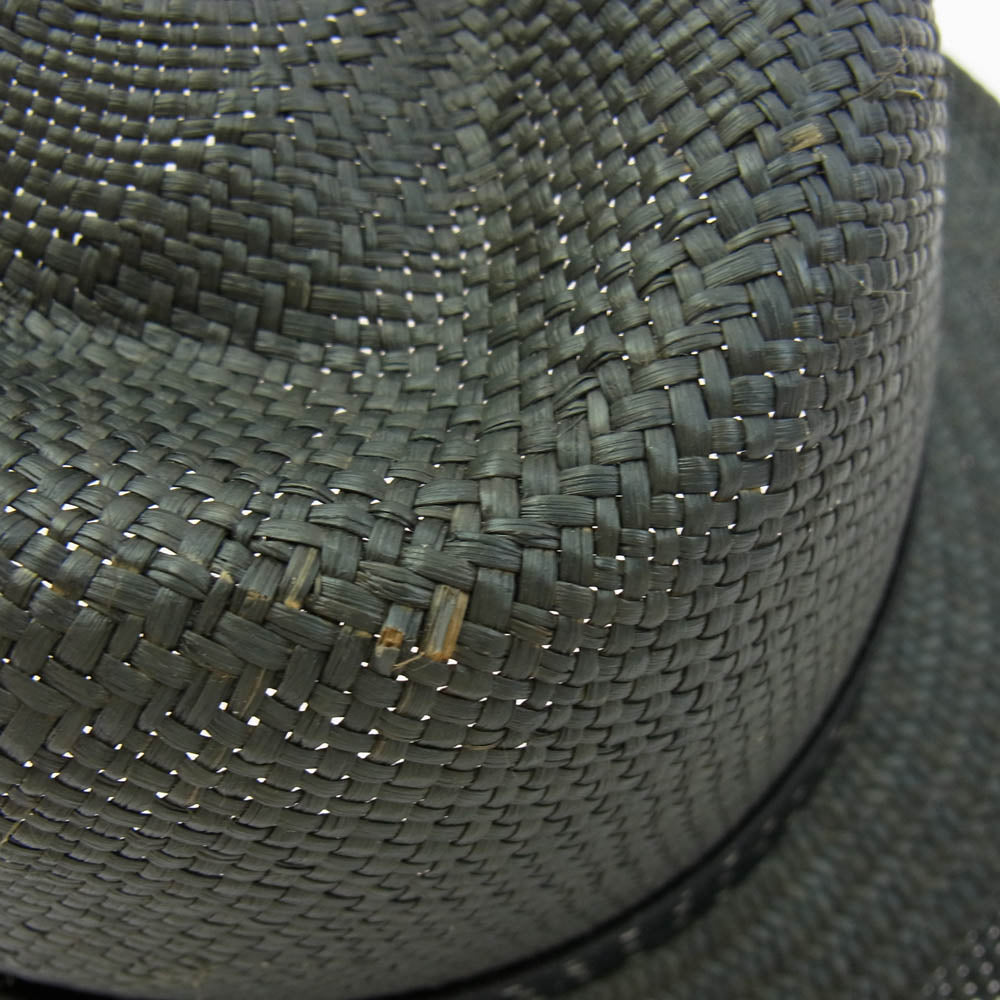 WACKO MARIA ワコマリア THR-01 東京HAT ROCKERS パナマハット 帽子 グレー系 L【中古】