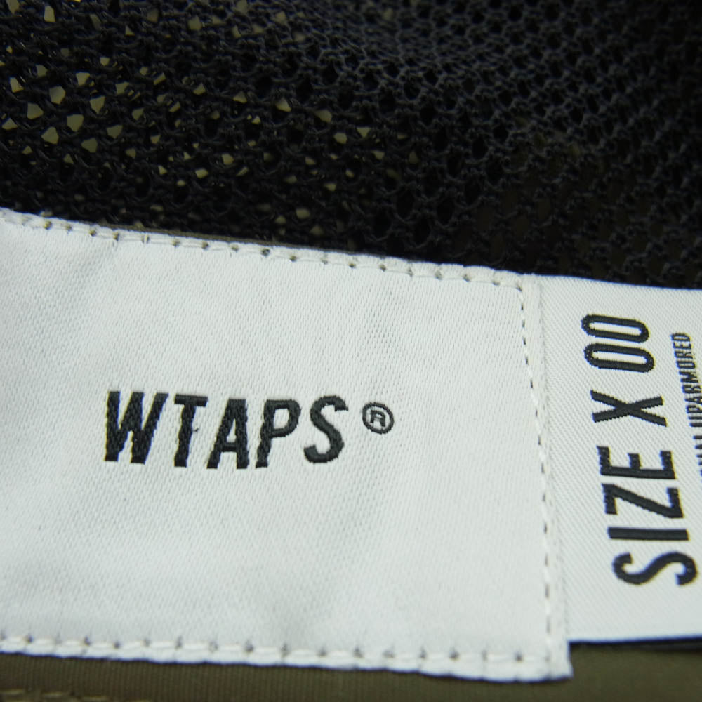 WTAPS ダブルタップス 22SS 221HCDT-HT10 NYLON TUSSAH ナイロン タッサー キャップ 帽子 カーキ系【新古品】【未使用】【中古】