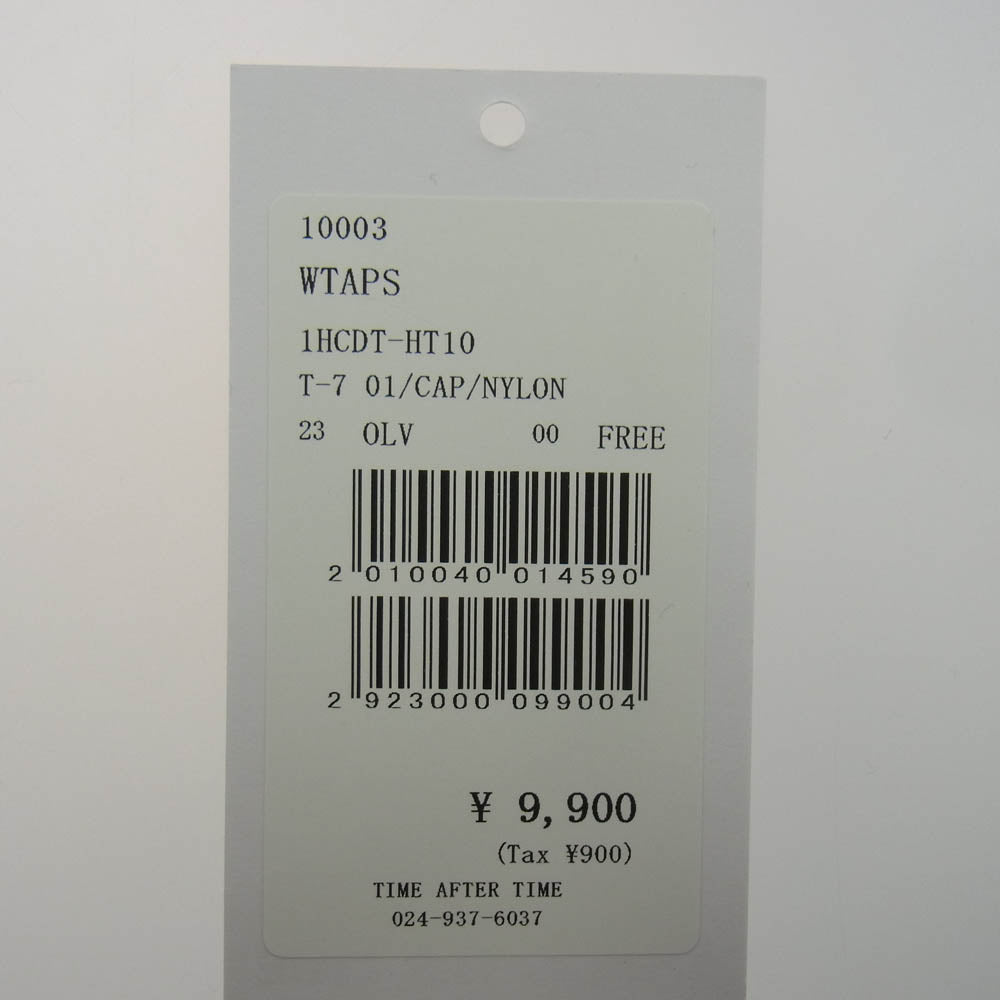 WTAPS ダブルタップス 22SS 221HCDT-HT10 NYLON TUSSAH ナイロン タッサー キャップ 帽子 カーキ系【新古品】【未使用】【中古】