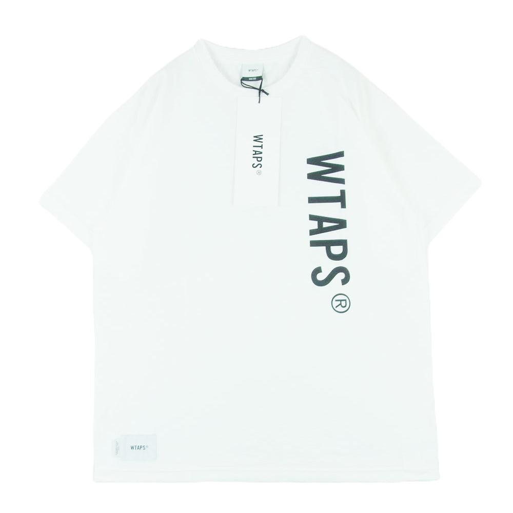 WTAPS ダブルタップス 24SS 241ATDT-STM04S Sign SS Cotton White Tee サイン コットン 半袖 Tシャツ ホワイト系 02【新古品】【未使用】【中古】