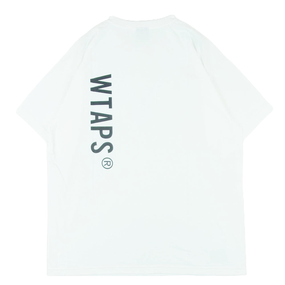 WTAPS ダブルタップス 24SS 241ATDT-STM04S Sign SS Cotton White Tee サイン コットン 半袖 Tシャツ ホワイト系 02【新古品】【未使用】【中古】