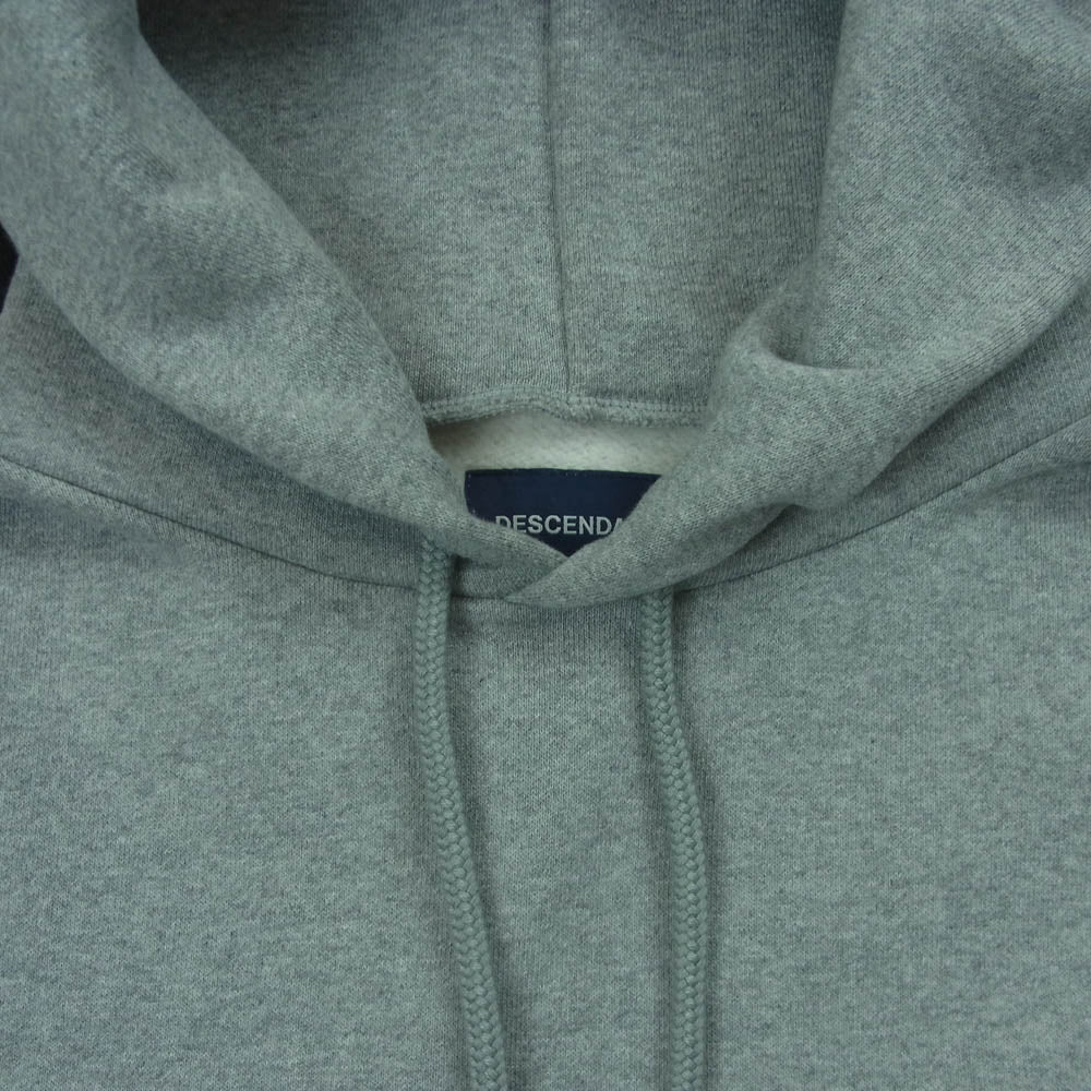 DESCENDANT ディセンダント 242ATDS-HPM02S SPYHOP HOODY バックプリント スウェット プルオーバー パーカー グレー系 3【中古】