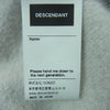 DESCENDANT ディセンダント 242ATDS-HPM02S SPYHOP HOODY バックプリント スウェット プルオーバー パーカー グレー系 3【中古】