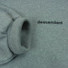 DESCENDANT ディセンダント 242ATDS-HPM02S SPYHOP HOODY バックプリント スウェット プルオーバー パーカー グレー系 3【中古】