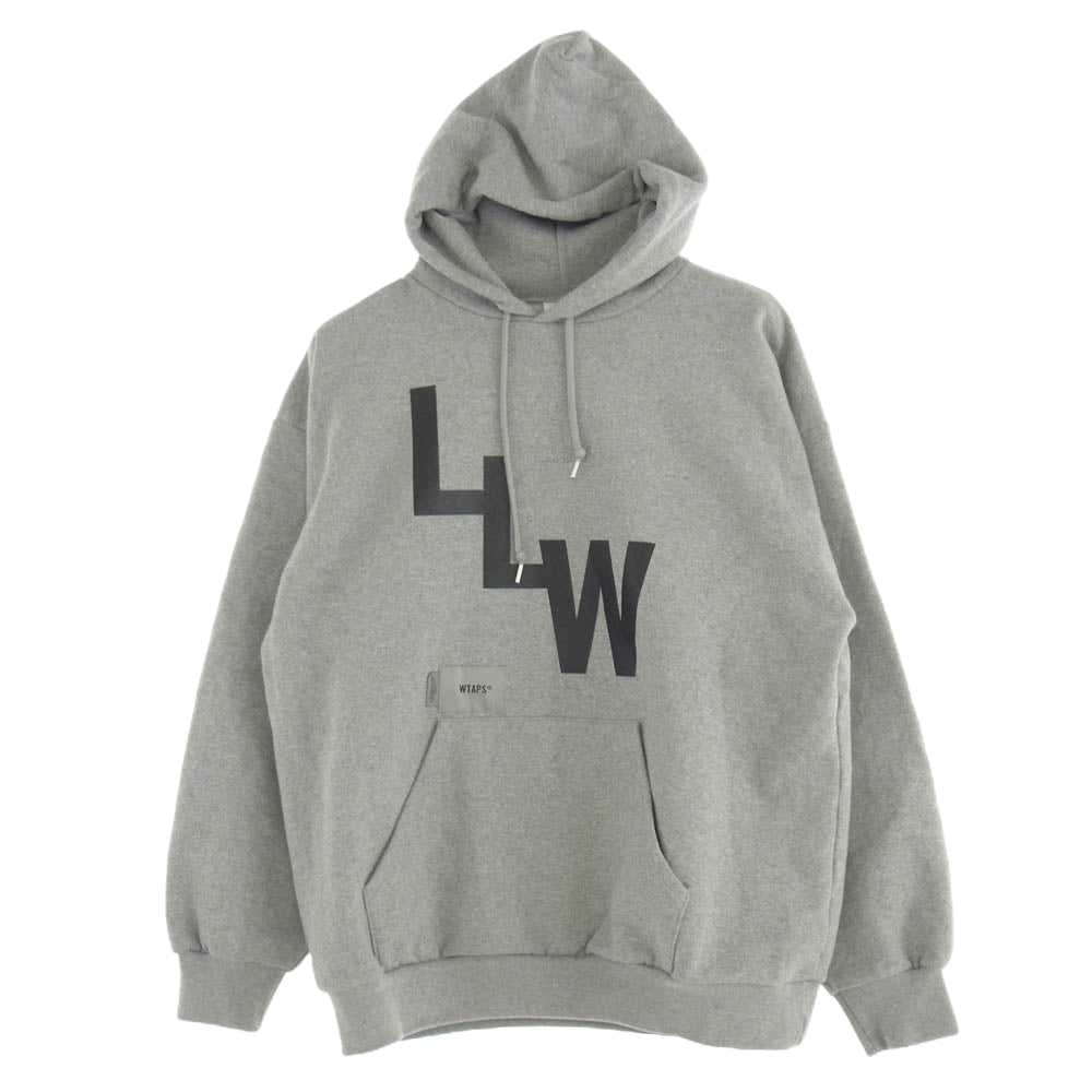 WTAPS ダブルタップス 23AW 232ATDT-HPM04S LLW HOODY スウェット パーカー グレー系 3【中古】