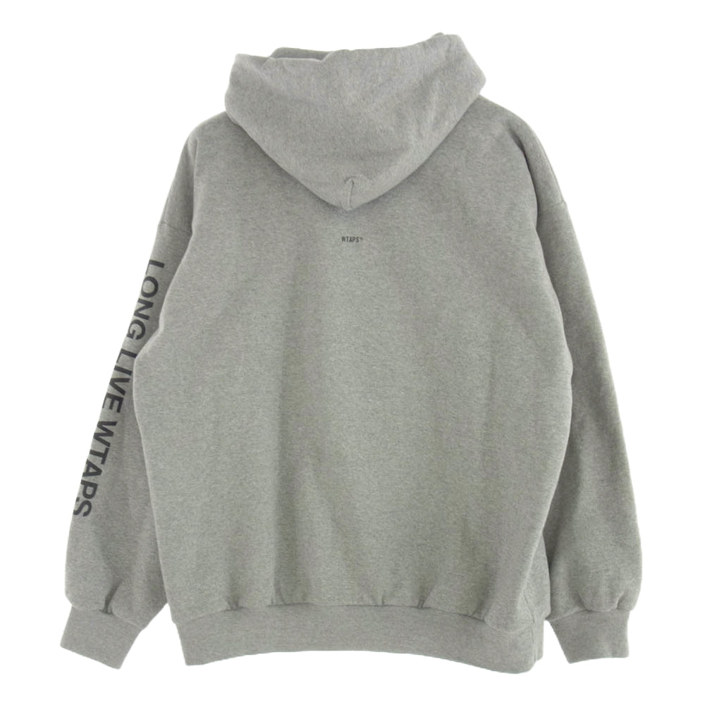 WTAPS ダブルタップス 23AW 232ATDT-HPM04S LLW HOODY スウェット パーカー グレー系 3【中古】