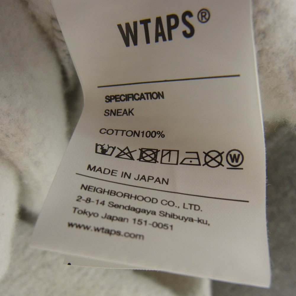 WTAPS ダブルタップス 23AW 232ATDT-HPM04S LLW HOODY スウェット パーカー グレー系 3【中古】
