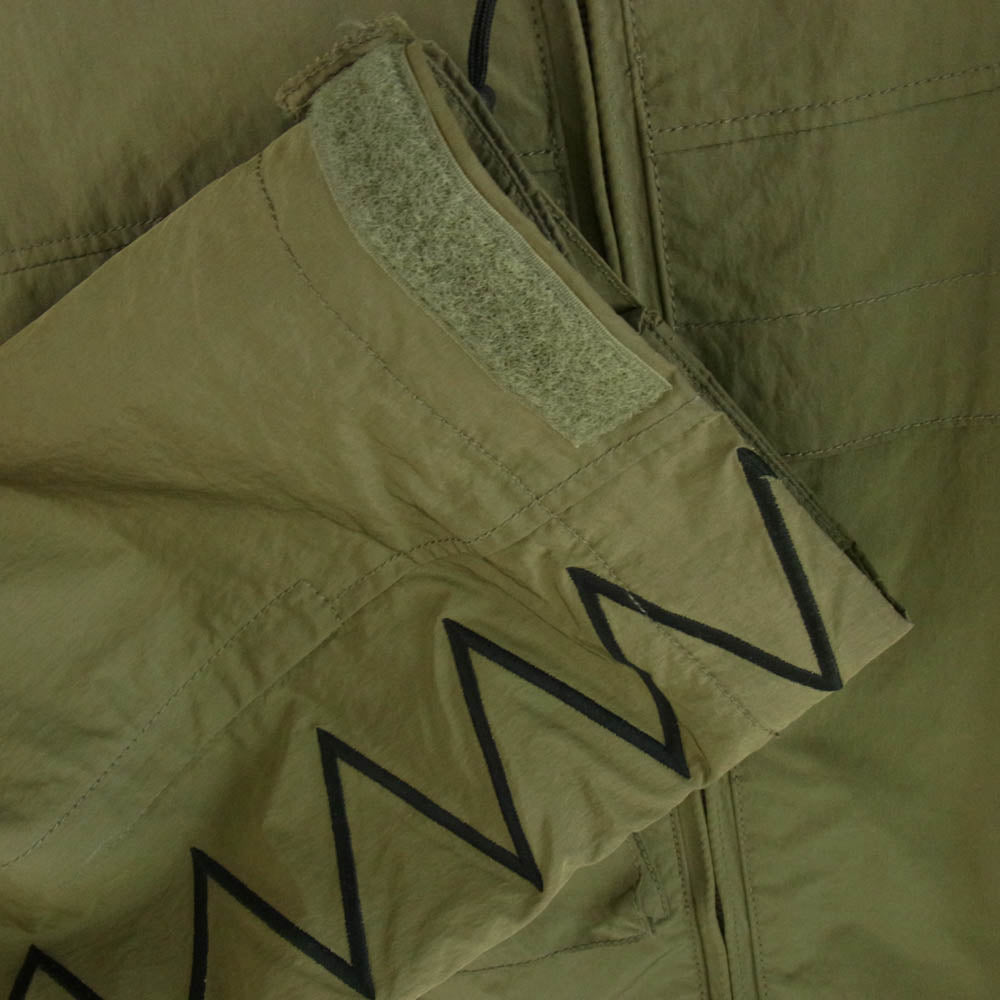 NEIGHBORHOOD ネイバーフッド 21SS 211TSNH-JKM05 MP/NE-JKT バック刺繍 ナイロン マウンテンパーカー ジャケット カーキ系 L【中古】