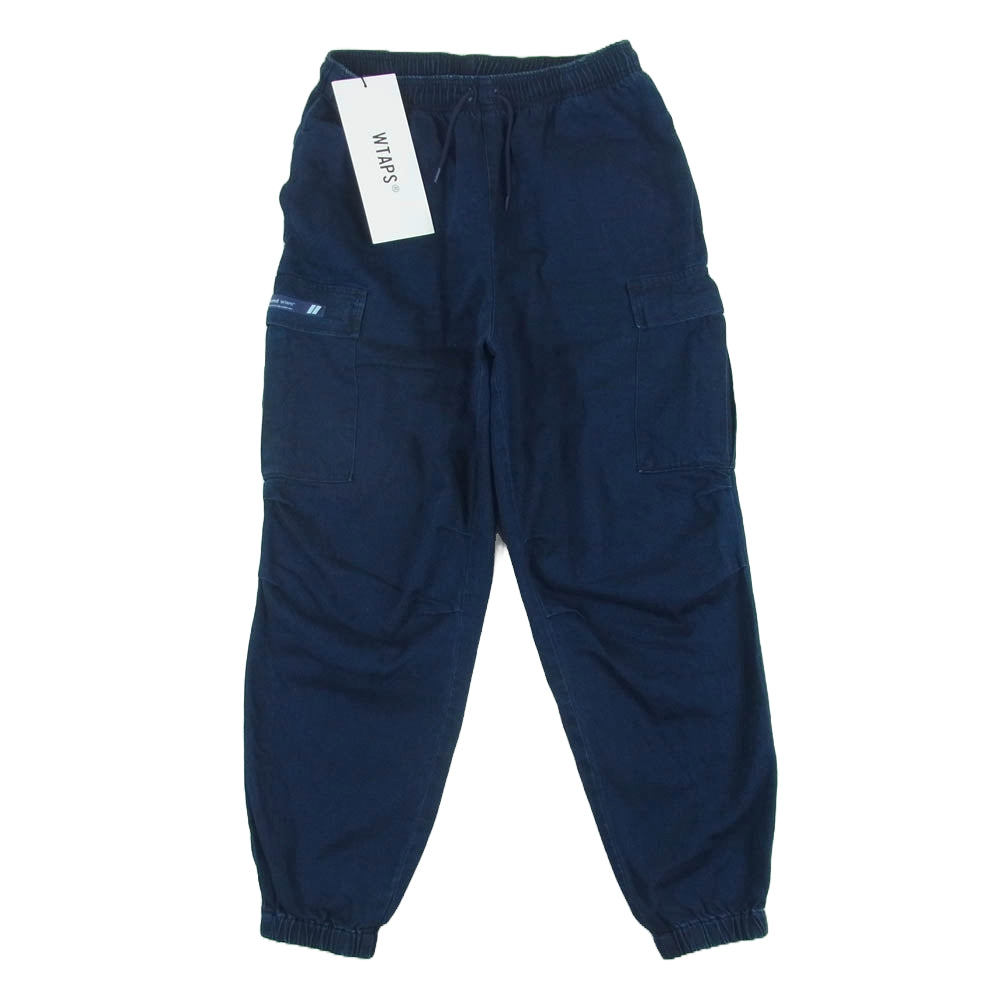 WTAPS ダブルタップス 231WVDT-PTM02 Milt2001 Trousers Cotton Denim Indigo コットン インディゴ デニム トラウザーズ カーゴ パンツ インディゴブルー系 02【中古】