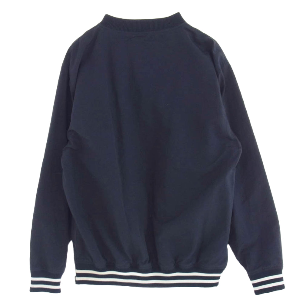 WTAPS ダブルタップス 23SS 231BRDT-JKM02 PITCH JACKET NYLON TUSSAH LEAGUE ナイロン タッサー プルオーバー ピッチ ジャケット ネイビー系 3【中古】