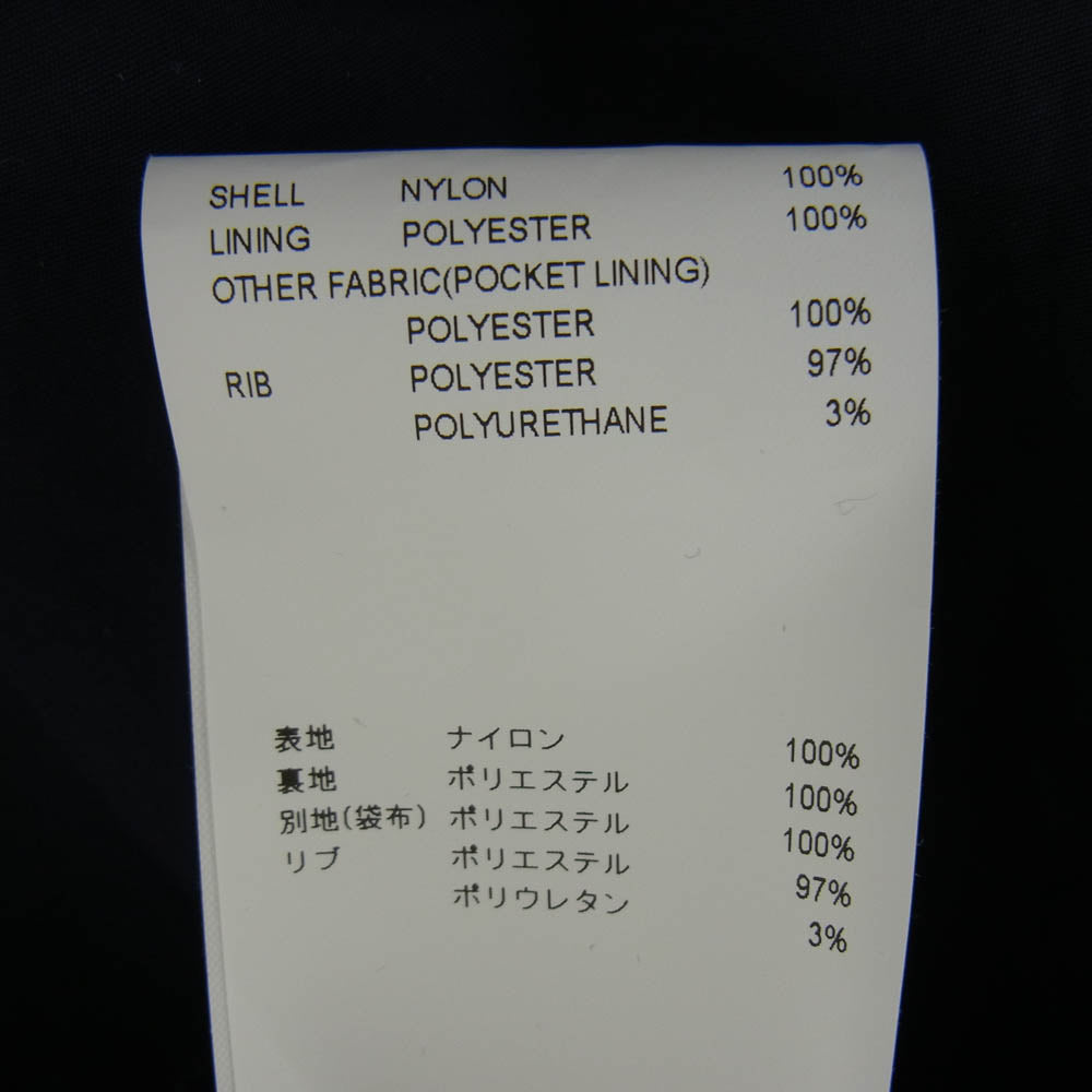 WTAPS ダブルタップス 23SS 231BRDT-JKM02 PITCH JACKET NYLON TUSSAH LEAGUE ナイロン タッサー プルオーバー ピッチ ジャケット ネイビー系 3【中古】