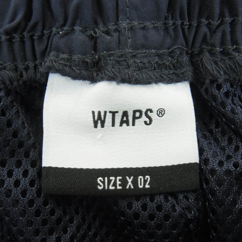 WTAPS ダブルタップス 23SS 231BRDT-PTM01 Pitch Trousers Nylon Tussah ピッチトラウザーズ タッサー ナイロン パンツ ダークネイビー系 02【中古】