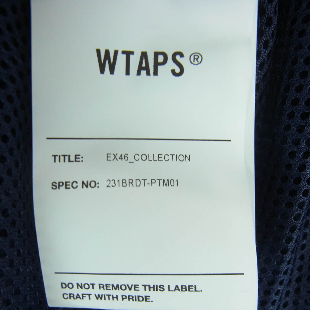 WTAPS ダブルタップス 23SS 231BRDT-PTM01 Pitch Trousers Nylon Tussah ピッチトラウザーズ タッサー ナイロン パンツ ダークネイビー系 02【中古】