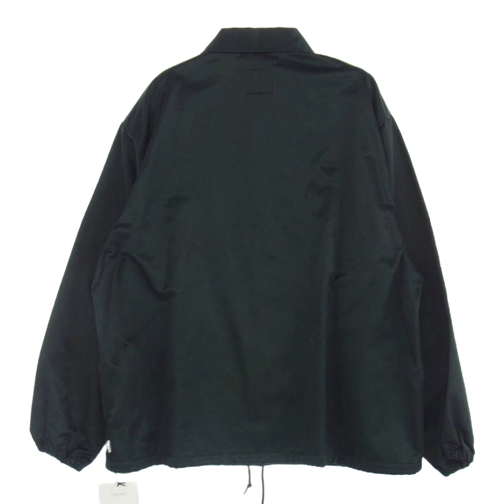 WTAPS ダブルタップス 24SS 241TQDT-JKM02 Chief Jacket CTRY Satin League Green サテン リーグ グリーン チーフ ジャケット グリーン系 03【中古】