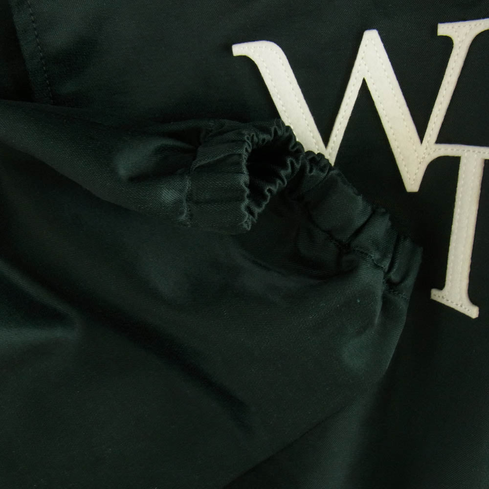 WTAPS ダブルタップス 24SS 241TQDT-JKM02 Chief Jacket CTRY Satin League Green サテン リーグ グリーン チーフ ジャケット グリーン系 03【中古】
