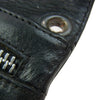 CHROME HEARTS クロムハーツ（原本無） WAVE CROSS BALL ウェーブ ウォレット クロスボールボタン レザー 長財布 ブラック系【中古】