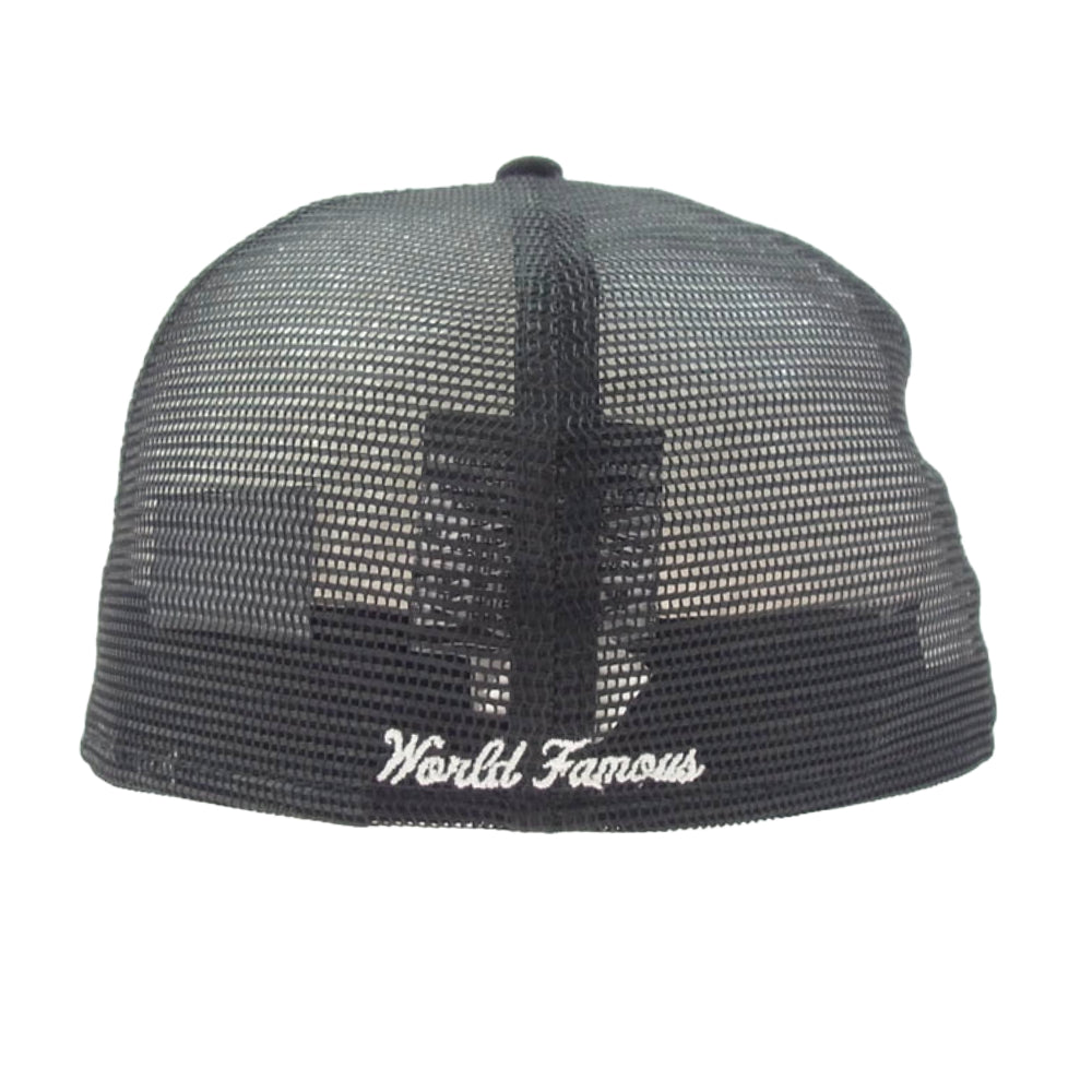 Supreme シュプリーム 24SS BOX LOGO MESH NEW ERA ニューエラ ボックスロゴ メッシュ キャップ ブラック系 59.6cm【極上美品】【中古】
