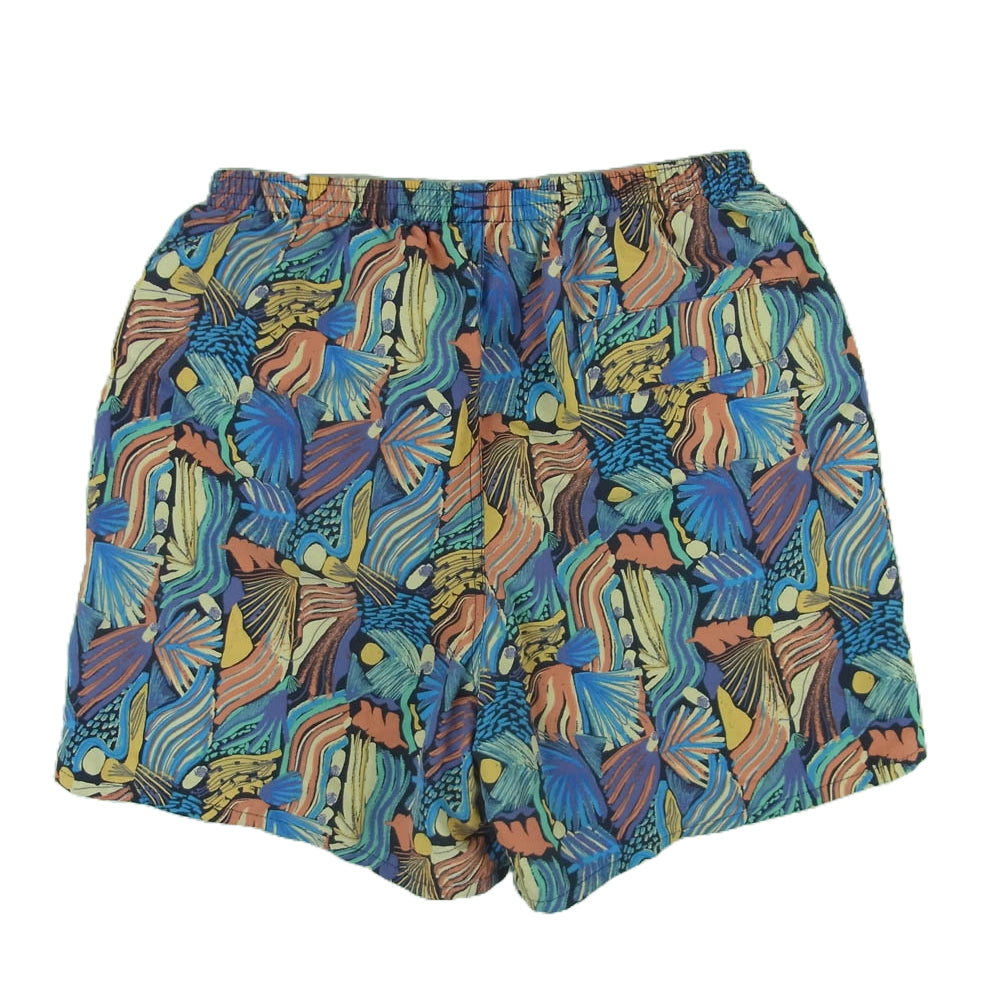 patagonia パタゴニア 57022SP23 ナイロン 総柄 ショーツ ショート パンツ ニカラグア製 マルチカラー系 ブルー系 XS【中古】