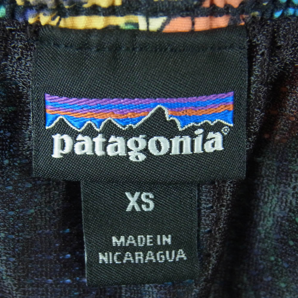 patagonia パタゴニア 57022SP23 ナイロン 総柄 ショーツ ショート パンツ ニカラグア製 マルチカラー系 ブルー系 XS【中古】