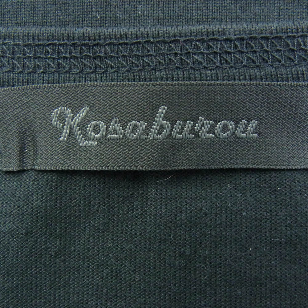 コサブロウ HEAVY-WEIGHT 100年 S/S TEE ヘビーウェイト Tシャツ 半袖カットソー ブラック ブラック系【中古】