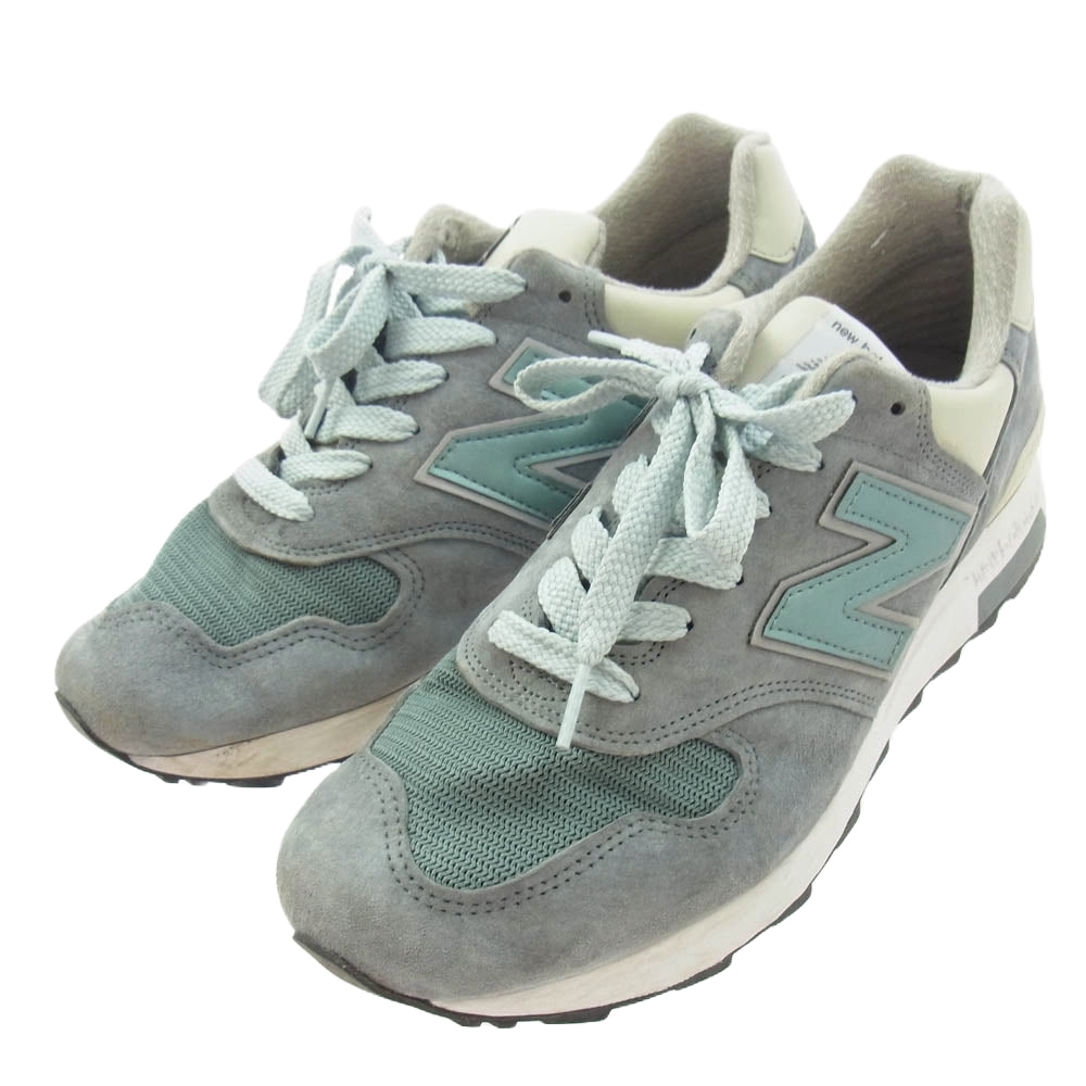NEW BALANCE ニューバランス M1400SB 1400 Steel Blue made in USA スティールブルー ローカット スニーカー グレー系 26.5cm【中古】